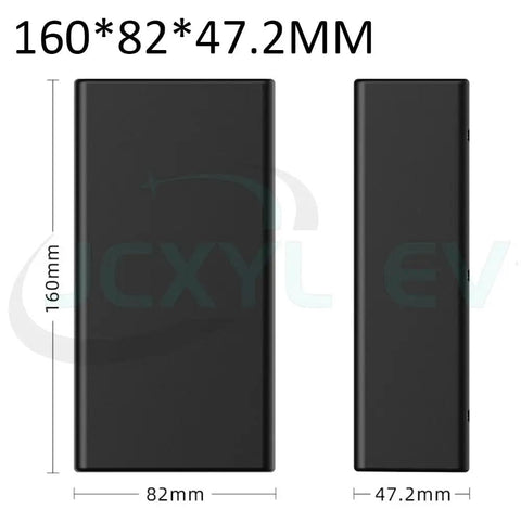 Built Tough For The Long Haul 24V Rechargeable Lithium Backup Battery Pack With Water Resistant Shell For EV And Tools 4000 Mah To 6400 Mah Capacity Zero Hassle Swap dimensions 160x82x47.2mm