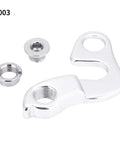 Rear Derailleur Hanger For Mountain Bike Aluminum Alloy Dropout Adapter Tail Hook No Fuss Quick Install with screws