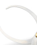 Close-up of Slick Double Ended Bowl Calipers For Woodturning And Fine Jobs showing stainless steel jaws and center pivot.