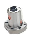 Close-up of SFU1204 End Machined Ball Screw With Single Ball Nut 12mm Diameter 4mm Pitch C7 Grade Right Hand Thread component
