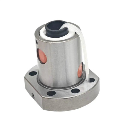 Close-up of SFU1204 End Machined Ball Screw With Single Ball Nut 12mm Diameter 4mm Pitch C7 Grade Right Hand Thread component