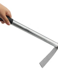 Complete 5 Piece Garden Tool Set With Hoe And Cultivator Hand Tiller Heavy Duty Carbon Steel Digging Tools in hand