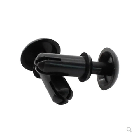 One Thousand Piece Set Of Heavy Duty Nylon R Type Expansion Rivet Nuts featuring a close-up view of black nylon rivet nut for DIY repairs.