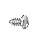 Top Tier Heavy Duty Stainless Steel Tamper Resistant Screws Round Head One Way Security Fasteners Dang Durable Three Inch Length Pack Of Ten screw with rounded head and single pin design.