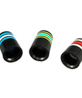 3 Pack Golf Club Ferrules And Shaft Sleeves For 0.370 Inch Parallel Shaft Fit Durable Premium Plastic Ferrule Set visible