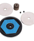 Beefed Up Metal 56T Spur Gear And 12T Pinion Gear Set For RC Cars 32P Replacement Upgrade Parts including SCX10 II components