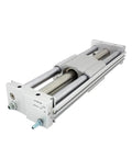 Magnetically Coupled Rodless Slider Actuator With Smooth Linear Motion For No-Nonsense Automation, Assembly, Packaging, And Material Handling, CY1S15-600Z Series, Bore Sizes CY1S15 To CY1S40, Stroke 50Z To 600Z, Low Maintenance Slide Bearing, aluminum body