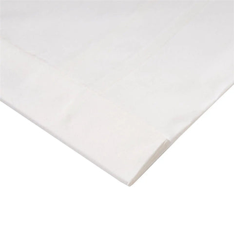 Close-up of white vacuum cleaner paper bag edge, part of Vacuum Cleaner Paper Bags Pack Of 20 Compatible With Karcher Tornado CV30 1 CV38 1 CV48 2 NSS Pacer 112 115UE Replacement Bags Easy Install For Home Or Small Biz Use.