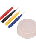 Watch Repair Oiler Kit With Four Plastic Oilers In Four Sizes, Oiler Pen Needles And One Oil Cup For Watchmakers, Clocks And DIY Repairs Pro Grade Tool Set