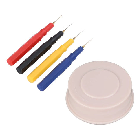 Watch Repair Oiler Kit With Four Plastic Oilers In Four Sizes, Oiler Pen Needles And One Oil Cup For Watchmakers, Clocks And DIY Repairs Pro Grade Tool Set