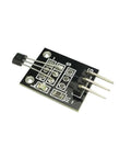 KY 003 Hall Effect Magnetic Sensor Module 5V Digital Output For Arduino 3144E A3144 with pins and circuit design