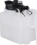 Close-up of compact fuel tank from Mini Metal Nitro Engine Starter Kit For L2 Nitro Engine Model And Physics Experiments For Adults And Hobbyists