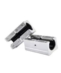 Beefed Up 12mm Linear Ball Bearing Block Kit For SBR Rails Compatible With SBR10UU SBR12UU SBR16UU SBR20UU SBR25UU, shown in a close-up.