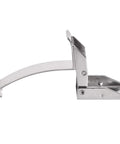 Draw toggle latch, 3.92-inch, SUS304 stainless steel with spring-steel hook.