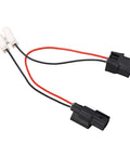 Muzzler Harness Disable Kit For Accord Civic Odyssey Plug And Play Easy Install With Accurate Function Prevent Oil Burn And Premature Catalytic Converter Failure For Peak Engine Performance, black and red wires with connectors
