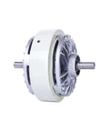 25Nm Twin Shaft Magnetic Particle Clutch Roll Up Type with Inflatable Shaft Brake for Heavy Duty High Tension Machines FL25A 1