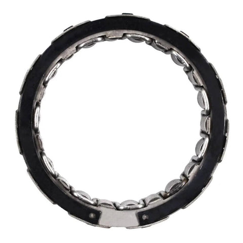 Close-up of a steel One Way Bearing Starter Clutch Overrunning Bearing For Motorcycle And Automotive Parts Fits 2000 Classic VN2000 LT Limited
