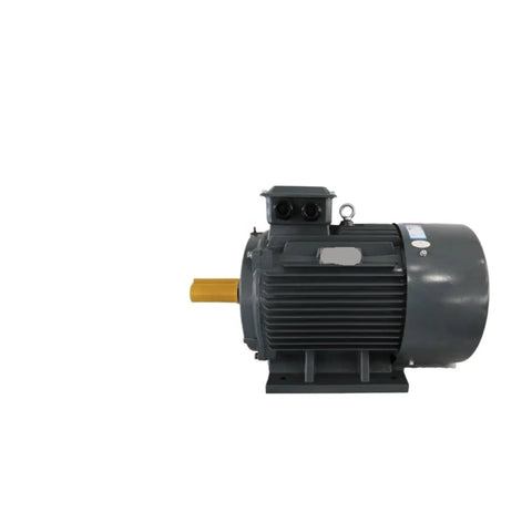 Front view of Beefed Up Heavy Duty Permanent Magnet Synchronous Variable Frequency Drive Motor For Three Phase Servo Systems YYT132M 22KW 3000RPM.