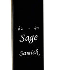 Recurve Bow Limbs Takedown Replacement 25 To 60 Lbs Ambidextrous showing Samick Sage marking for durability.