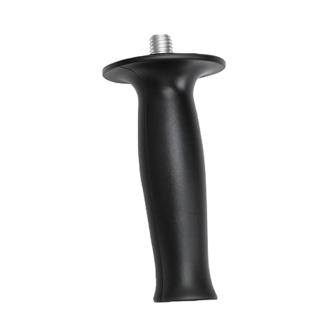 Handle of 5 Inch Pneumatic Angle Grinder Polisher 11000 RPM Air Tool, ergonomic design, black composite material