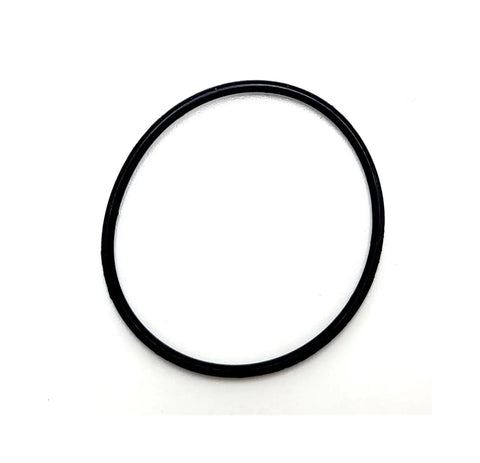 Stainless Seal Wear Sleeve For Trailer Axles 1.72 Inch Outer Diameter with O Ring, Heavy Duty Replacement Kit, black O-Ring detail.