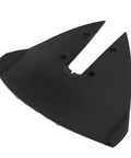 Top view of Boat Hydrofoil Stabilizer for 15-300 HP Outboard Engines, game-changing fin stabilizer, ABS construction, black color