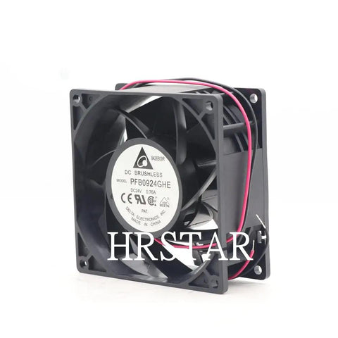 Top Tier 24 Volt Dc Axial Cooling Fan Delivering Smooth Heavy Duty Airflow For Server Racks And Gaming Rigs Quiet Plug And Play Ventilation Solution With Ball Bearing Protection