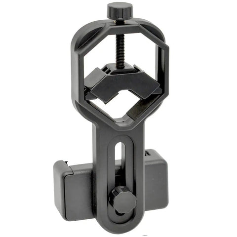 Universal Smartphone Telescope Adapter Mount for Quick Plug And Play Phone To Scope Setup, adjustable 55mm to 85mm width.