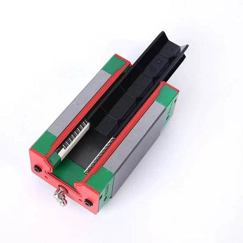 RGH35HA Linear Guide Rail Block Kit For CNC Machines And 3D Printers Rock Solid Rigidity Smooth Sliding Carriage Precision Motion Control Durable Linear Guideway System For Automation And Tooling, black steel block