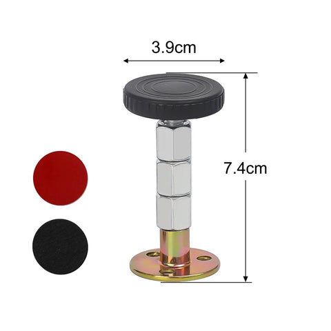 Adjustable Furniture Feet Set Of 12 For Leveling Beds Tables Cabinets And Sofas With Threaded Posts, shown in size 3.9cm x 7.4cm.