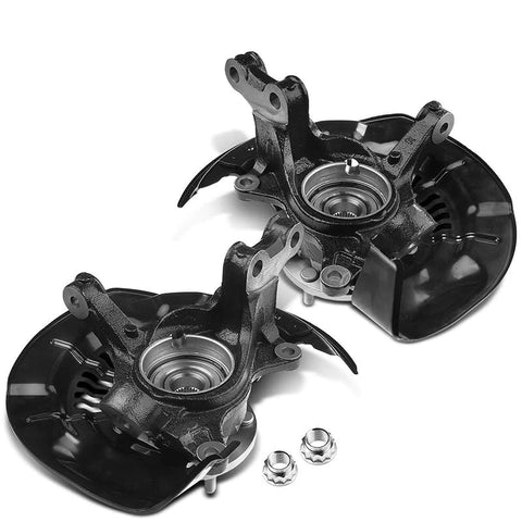 Beefed Up Front Steering Knuckle And Wheel Bearing Hub Assembly 5 Lugs With ABS For 2008 2017 Highlander And 2010 2015 Lexus RX350 RX450h