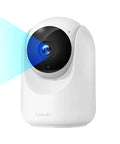 Indoor Wifi Security Camera For Home Base Monitoring Smooth Pan Tilt Coverage And Bright Color Night Vision keeping tabs on babies and pets at home sweet home, featuring clear lens and motion alert.