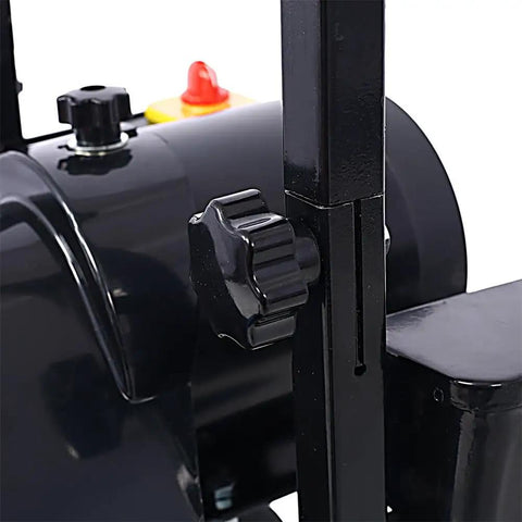 Close-up of Heavy Duty Electric Sewer Snake Auger controls featuring the 250 Watt Motor and adjustable settings.