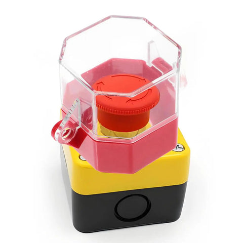 Power Switch Lockout Cover For Emergency Stop Buttons And Push Switches, Built Tough Industrial Safety Protector, durable plastic
