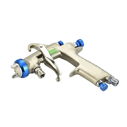 Pro Grade Manual Paint Sprayer with adjustable tips and 400 CC tank in robust ABS plastic for auto body work and touch ups.