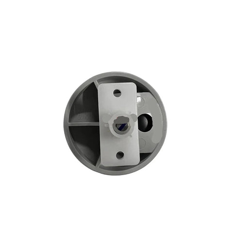 Omni-directional front caster wheel for Roborock, gray wheel with metal mounting bracket, 6-pack