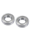 Two 5 Pack Deep Groove Ball Bearings 16003ZZ 17 X 35 X 8 mm Double Shield Metal Covers Steel Construction High Precision Bearings