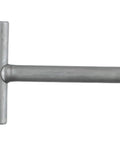 Heavy Duty T Handle Valve Adjusting Wrench With 3Mm 3.5Mm 4Mm Square Drive Socket For Motorcycle Engine Clearance Tuning, gray steel tool.