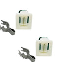 Two Pack Dryer Door Catch And Latch Kit Replacement For Maytag Amana Whirlpool Frigidaire Kenmore Speed Queen Admiral Roper