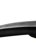 Side view of Pro Light Adjustable Open Heel Dive Fins For Scuba And Snorkel Enthusiasts, Easy Kick With Dual Material Blade, Black Medium Large.
