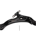 Toyota Avalon Camry Front Lower Control Arm Kit Two Piece With Ball Joint Right And Left Beefed Up Front Suspension Replacement Fits 2005 To 2018 Avalon And 2007 To 2017 Camry black right control arm with ball joint and cotter pin