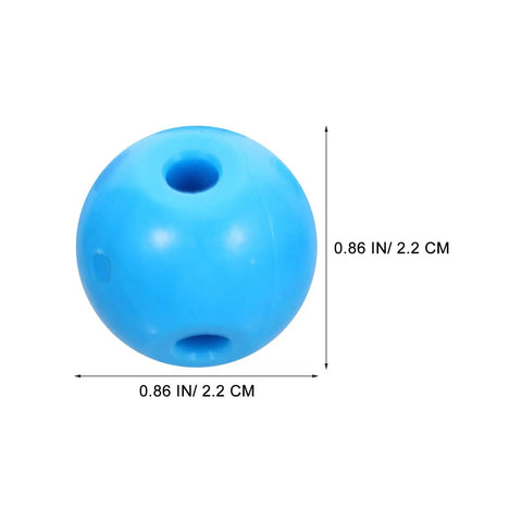 Blue atom ball from Molecular Modeling Kit For Chemistry Students With 63 Atom Balls And 86 Bond Pieces