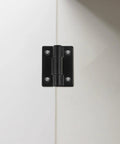 Four Pack Adjustable Torque Stop Positioning Hinges For Cabinet Doors Stainless Steel Friction Hinges on cabinet corner