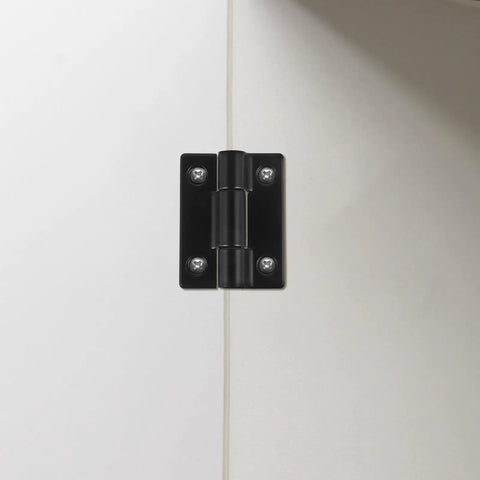 Four Pack Adjustable Torque Stop Positioning Hinges For Cabinet Doors Stainless Steel Friction Hinges on cabinet corner