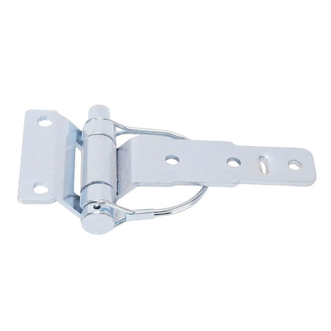 Detachable D Type Gate Hinges For Dump Trucks And Trailers Zinc Plated Steel Weld On Heavy Duty Door Hinge With Greaseable Pin
