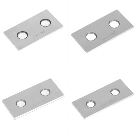 Heavy Duty Machinist Parallel Block Set, Ten Pairs Of Precision Parallels, One Eighth Inch Thick By Three Inches Long, Alloy Steel With 0.0002 Inch Tolerance, Works From Half Inch To One And Five Eighths Inch For Tight, Accurate Setups
