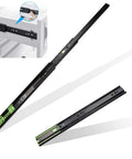 Soft Close Drawer Slides Three Section Full Extension Ball Bearing Side Mount Hardware in Steel for 12 Inch Drawers