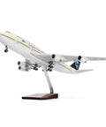 Saudi Arabian Boeing 747-400 1/160 Diecast Model Airplane With Stand Pre Built Scale Plane For Grown Ups Aviation Enthusiasts Gift
