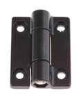 Ball Bearing Door Hinges 45x34mm DUSAHDSG Heavy Duty Zinc Alloy Black Adjustable Torque Door Positioning Hinge shown front view