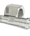JISW22 Right Hand Female To One Quarter Inch Tube Auto Weld SUS316L Stainless Steel Connector Pipe Fitting Coupler